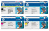 Genuine HP Toner Rainbow Pack CMY (7k) + Black (10.5k)