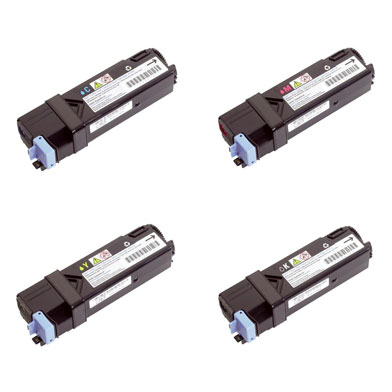 Dell  High Capacity Toner Cartridge Value Pack CMYK (2,500 Pages)