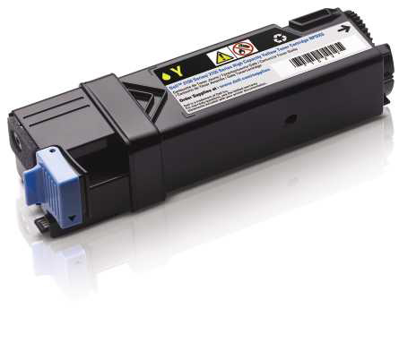 Dell High Capacity Yellow Toner Cartridge (2,500 Pages)  