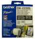 Brother DK-22205 62mm Continuous Paper Label Roll (BLACK ON WHITE)