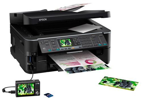 Drucker Epson Stylus Office Bx 635 Fwd Epson Stylus Office BX635FWD A4 Colour Multifunction Inkjet Printer