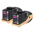 Epson Magenta Toner Cartridge x 2 (15,000 Pages)