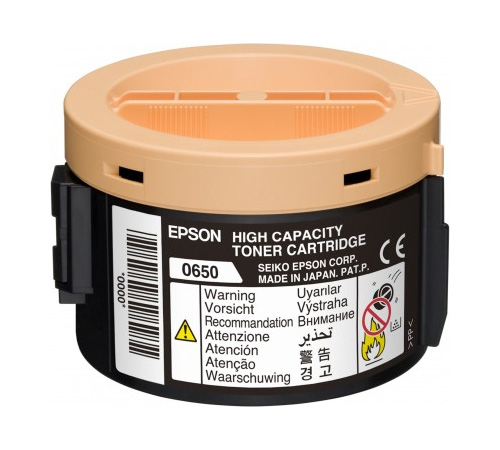 Epson C13S050650 High Capacity Black Toner Cartridge (2,200 pages)