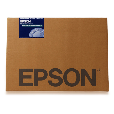 Epson C13S042111 Enhanced Matte Posterboard - 800gsm (A2 / 20 Sheets)