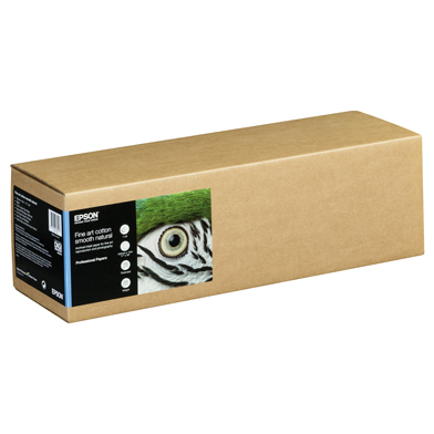 Epson C13S450263 Fine Art Cotton Smooth Natural Paper Roll - 300gsm (17" x 15m)