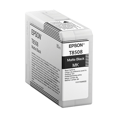 Epson C13T850800 Matte Black T850800 Ink Cartridge (80ml)