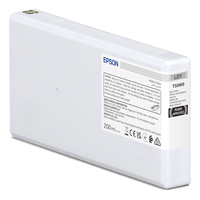 Epson C13T55W900 T55W9 Light Grey Ink Cartridge (200ml)