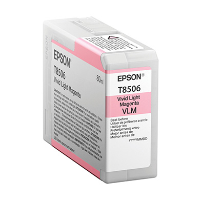 Epson C13T850600 Light Magenta T850600 Ink Cartridge (80ml)