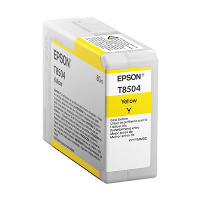 Epson C13T850400 Yellow T850400 Ink Cartridge (80ml)