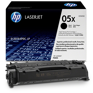 HP 05X Black Print Cartridge (6,500 Pages) 