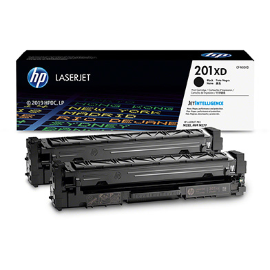 HP CF400XD 201X Dual Pack Black Toner Cartridge (2 x 2,800 Pages)