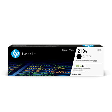 HP W2190A 219A Black Toner Cartridge (1,300 Pages)