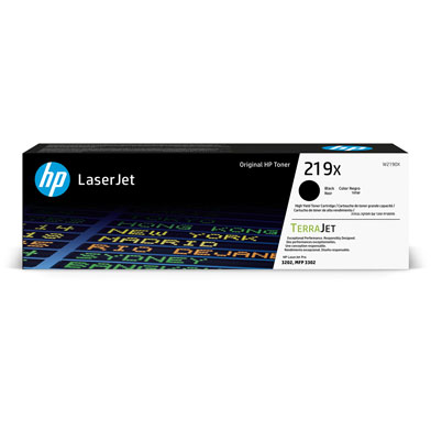 HP W2190X 219X High Capacity Black Toner Cartridge (3,200 Pages)