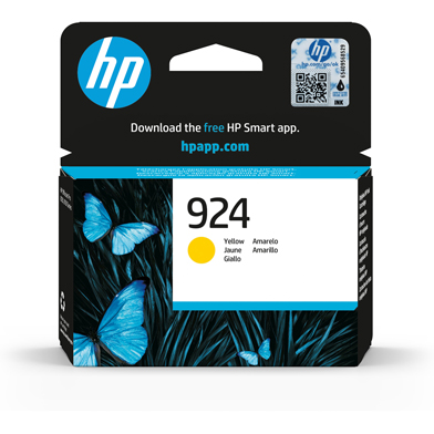 HP 4K0U5NE 924 Yellow Ink Cartridge (400 Pages)