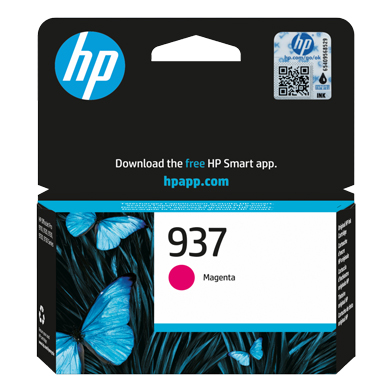 HP 4S6W3NE 937 Magenta Ink Cartridge (800 Pages)