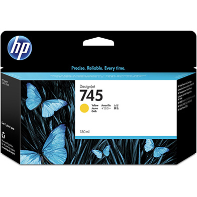 HP F9J96A 745 Yellow DesignJet Ink Cartridge 130ml