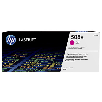 HP CF363A 508A Magenta Toner Cartridge (5,000 Pages)