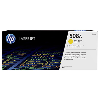 HP CF362A 508A Yellow Toner Cartridge (5,000 Pages)