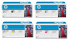Genuine HP Toner Rainbow Pack CMY(15k) K(13.5k)
