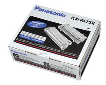 Panasonic KX-FA75X Black Toner & Drum Unit Toner Cartridge (7,500 pages)