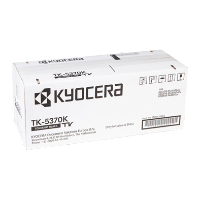 Kyocera 1T02YJ0NL0 TK-5370K Black Toner Cartridge (7,000 Pages)