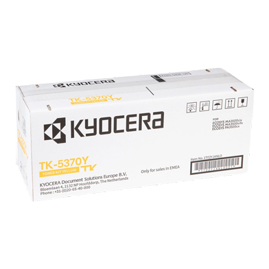 Kyocera 1T02YJANL0 TK-5370Y Yellow Toner Cartridge (5,000 Pages)