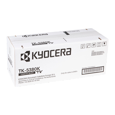 Kyocera 1T02Z00NL0 TK-5380K Black Toner Cartridge (13,000 Pages)