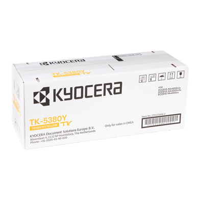 Kyocera 1T02Z0ANL0 TK-5380Y Yellow Toner Cartridge (10,000 Pages)