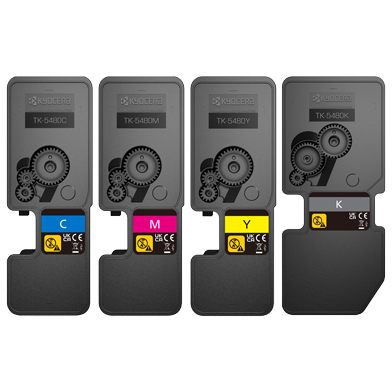 Kyocera KYOTK5480VAL TK-5480 Toner Cartridge Value Pack CMYK (1,250 Pages)