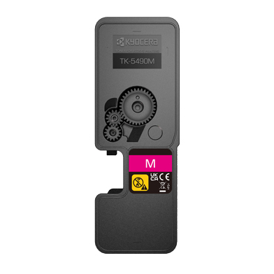 Kyocera 1T0C22BNL1 TK-5490M High Capacity Magenta Toner Cartridge (2,400 Pages)