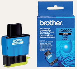 Brother LC900C Cyan Ink Cartridge (500 Pages)
