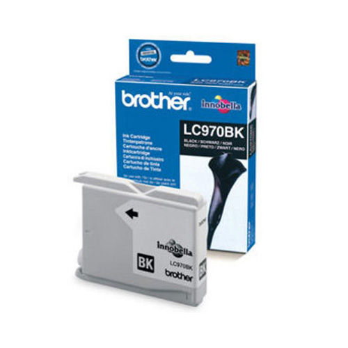 Brother LC970BK Black Ink Cartridge (350 pages)