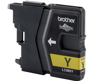 Brother LC985Y Yellow Ink Cartridge (260 Pages)