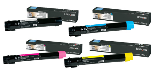 Lexmark X950X2 Hi-Cap Toner Rainbow Pack CMY (24K) + Black (38K)