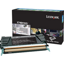 Lexmark X746H1KG Black High Yield Return Programme Toner Cartridge (12,000 Pages)