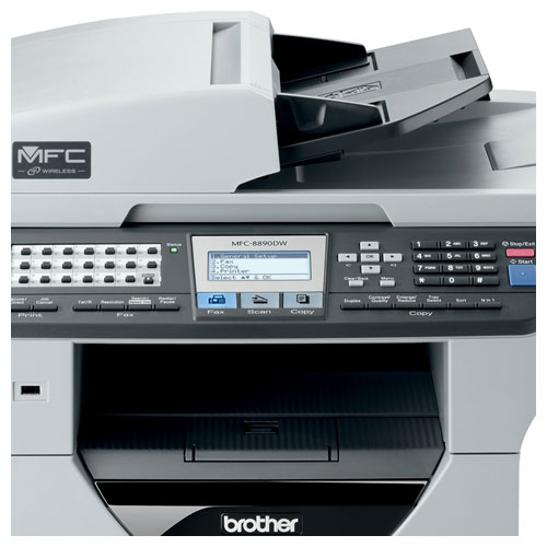 Brother MFC8890DW A4 Mono Multifunction Laser Printer MFC8890DWZU1