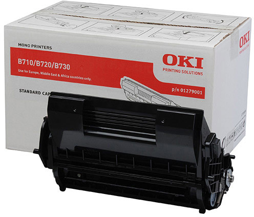 OKI 01279001 Black Toner Cartridge (15,000 Pages)