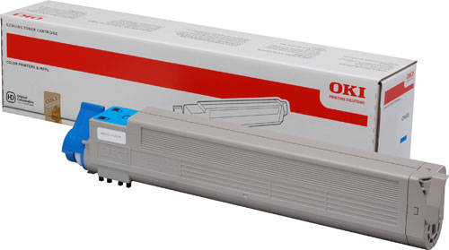 OKI 45536415 Cyan Toner Cartridge (24,000 Pages)