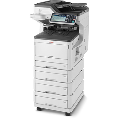 OKI MC853dnv + Black Toner (7,000 Pages)