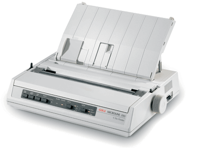 OKI Microline 280 Elite (Parallel) A4 Mono Dot Matrix Printer - 01138603