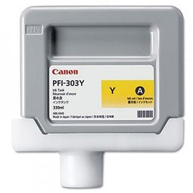 Canon PFI-303Y PFI-303Y Yellow Ink Cartridge
