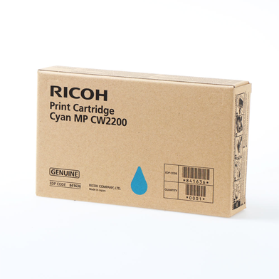 Ricoh 841636 Cyan Ink Cartridge (461 Pages)