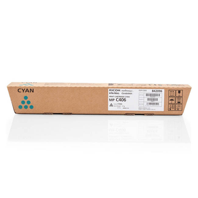 Ricoh 842096 Cyan Toner Cartridge (6,000 Pages)