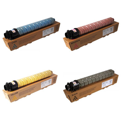 Ricoh RICOHIMC4500VAL Toner Cartridge Value Pack CMY (22,500 Pages) K (33,000 Pages)