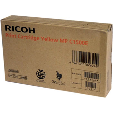 Ricoh 888548 Yellow Ink Cartridge (3,000 Pages)