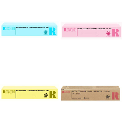 Ricoh  Type 245 High Capacity Toner Value Pack CMYK (15,000 Pages)