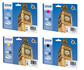 Genuine Epson T703X Ink Cartridge Bundle pack CMY (800pages) K (1200pages)