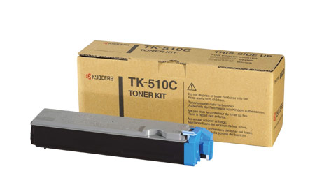 Kyocera TK-510C TK-510C Cyan Toner Kit (8,000 pages)