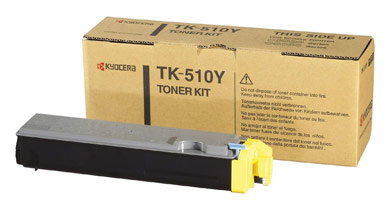 Kyocera TK-510Y TK-510Y Yellow Toner Kit (8,000 pages)