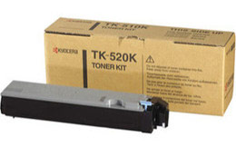 Kyocera 1T02HJ0EU0 TK-520K Black Toner Cartridge (6000 Pages)